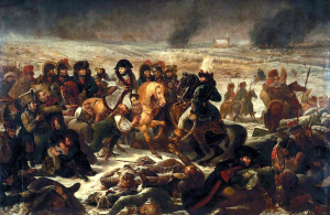 Napoléon dans la bataille d'Eylau