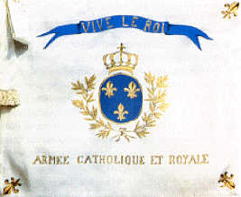 Drapeau de l'Armée Catholique et Royale de Vendée