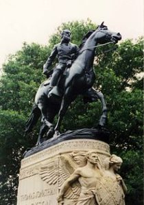 Statue équestre du général Jackson