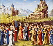 Louis VII part en croisade