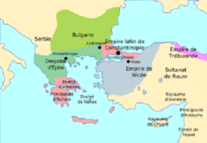 Empire Latin en 1230