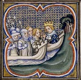 Départ de Louis IX pour la 8ème Croisade