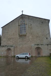 Abbaye de Sylvanes - façade ouest