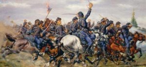5 ème "Cavalry Regulier" à la bataille des Sept Jours