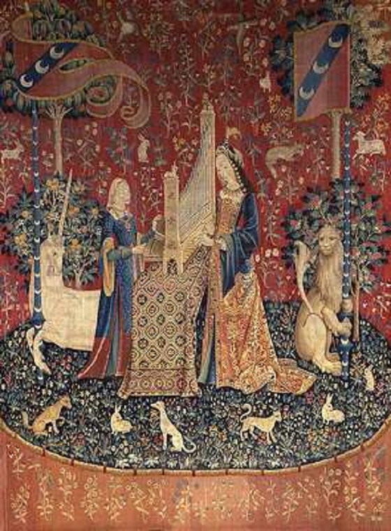 Kit de broderie pour tapisserie – La dame à la licorne - Glorafilia